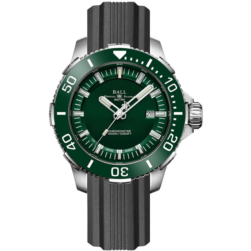 Ball Engineer Hydrocarbon DeepQUEST Ceramic Men’s Green Watch DM3002A-P4CJ-GR