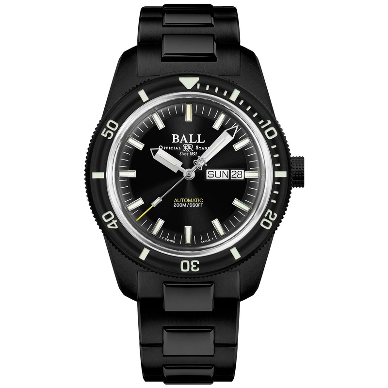 Ball Engineer II Skindiver Heritage Men’s Black Watch DM3208B-S4-BK