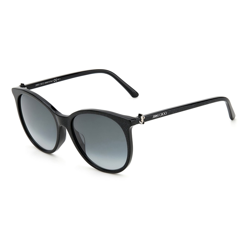 Jimmy Choo ILANA/F/SK DXF 579O (JC27) Women’s Black Glt