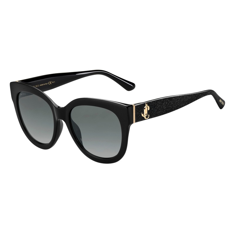 Jimmy Choo JILL/G/S NS8 549O (JC22) Women’s Black Glt