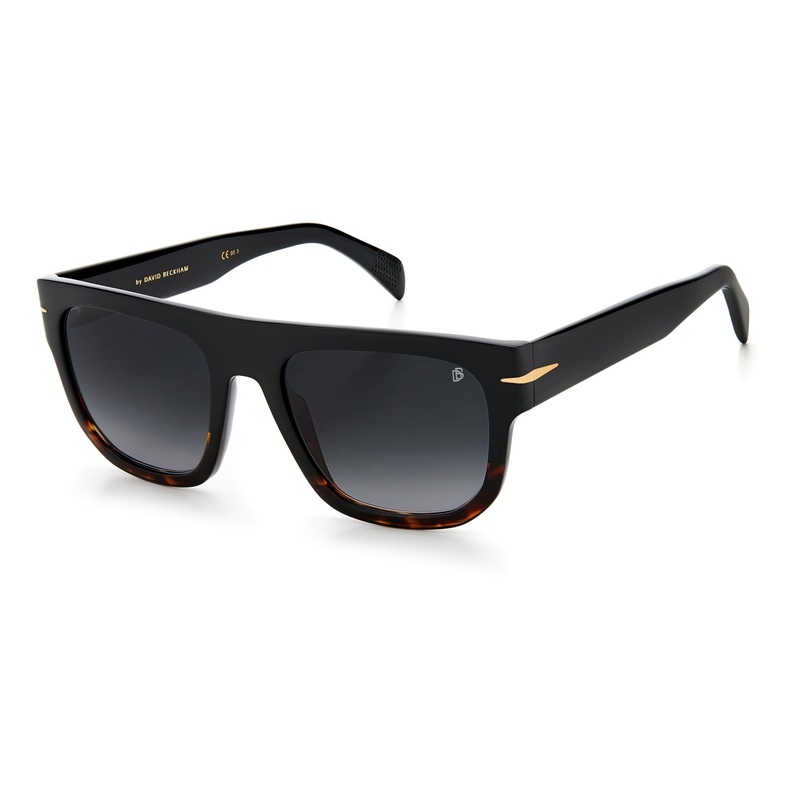 David Beckham DB 7044/S 37N 549O(DB15) Men’s Horn Black