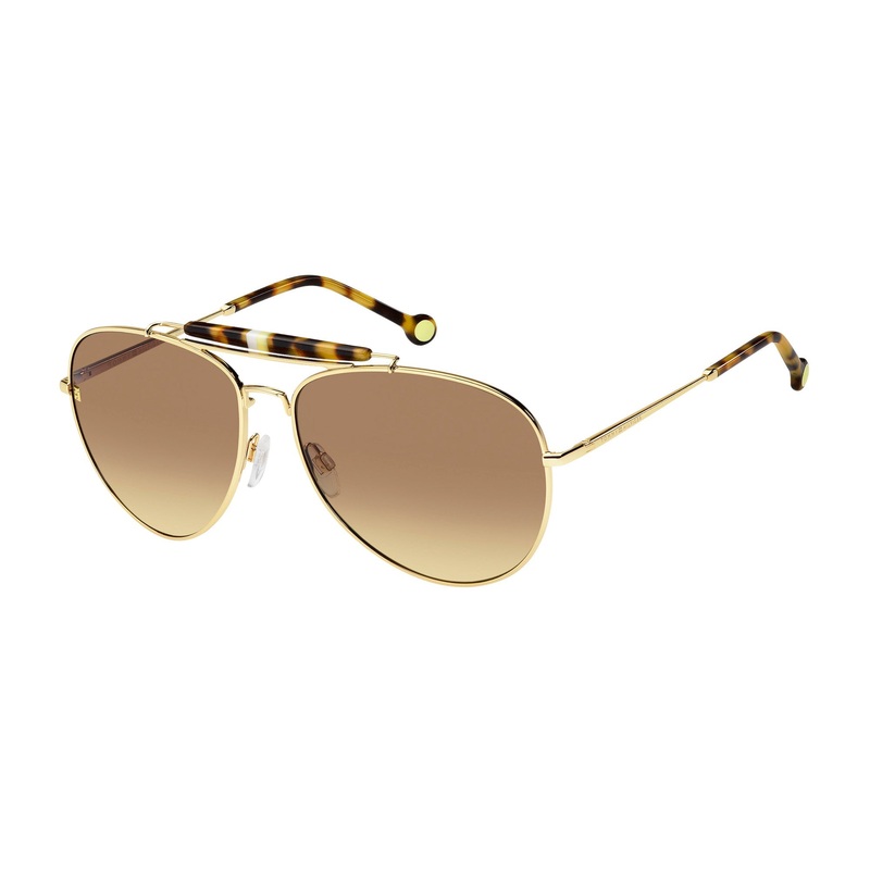 Tommy Hilfiger TH 1808/S J5G 61EG(TH26) Women’s Gold Sunglasses