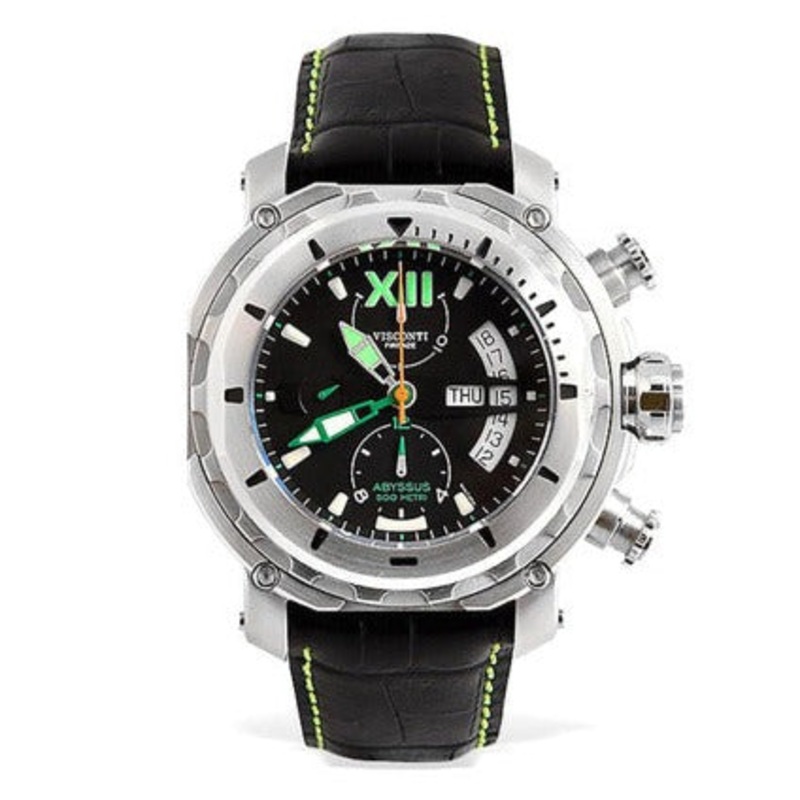 Visconti KW51-04 Men’s Chronograph Full Dive 500M Black Watch