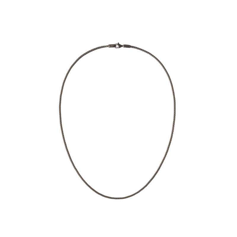 Daniel Wellington Tide Mesh Graphite 1.8 Necklace DW00401106