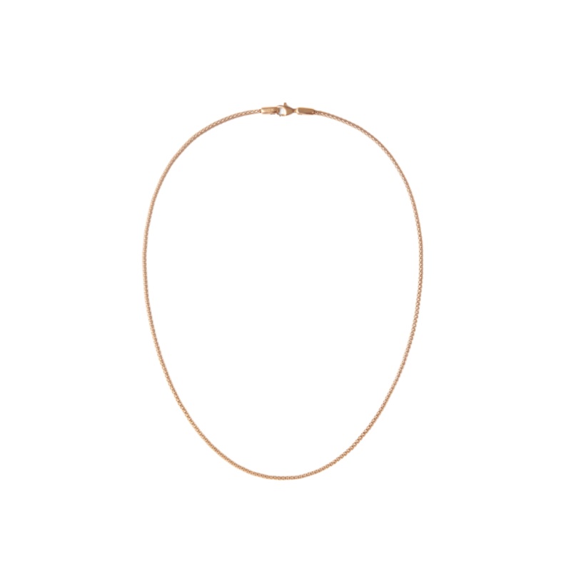 Daniel Wellington Tide Mesh Rose Gold 1.8 Necklace DW00401103