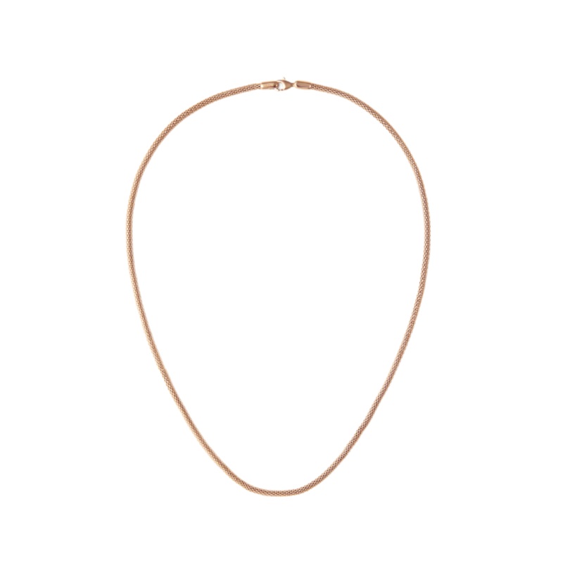 Daniel Wellington Tide Mesh Rose Gold Necklace DW00401097