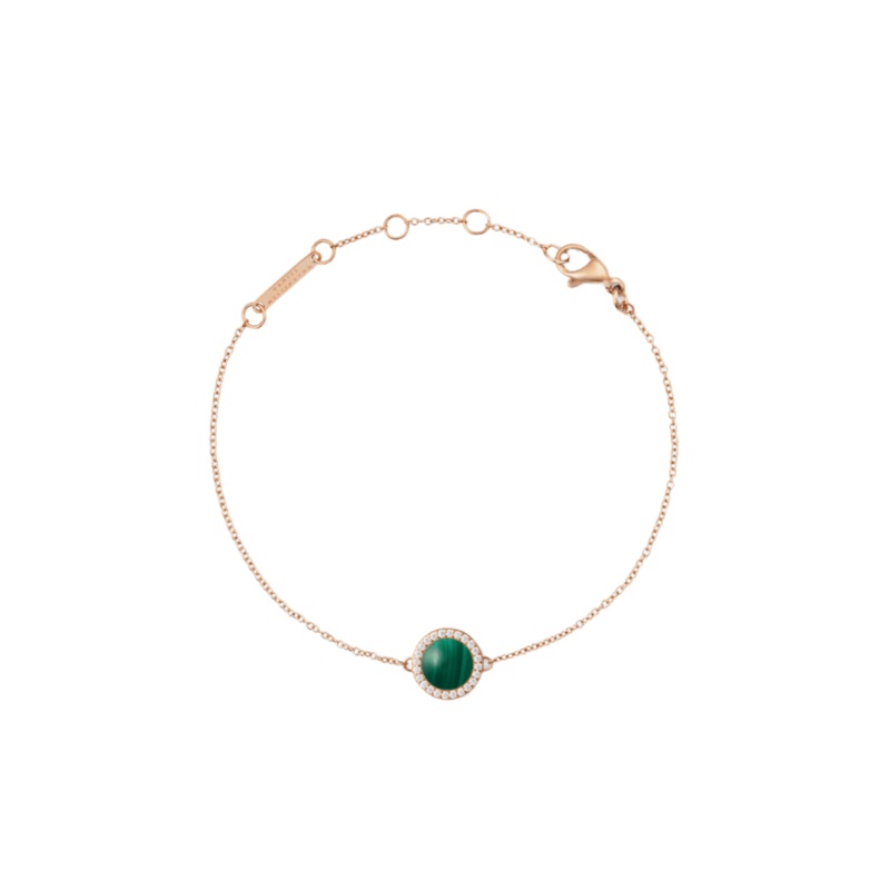 Daniel Wellington Audrey Malachite Rose Gold Bracelet DW00401431