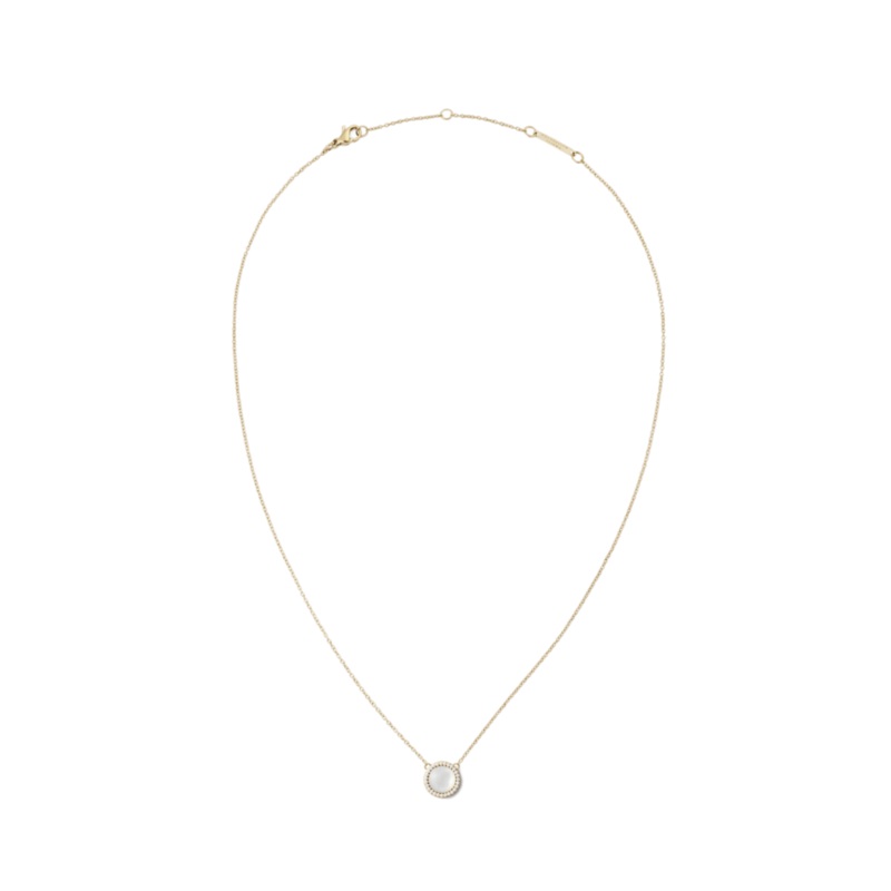 Daniel Wellington Audrey Mother of Pearl Gold Necklace DW00401441