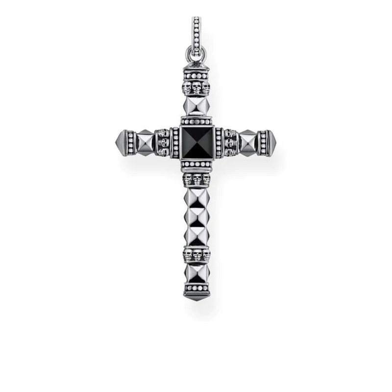 Thomas Sabo Ethnic Cross Black Medium Pendant