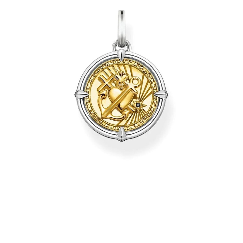 Thomas Sabo Faith, Love, Hope Pendant TPE870Y