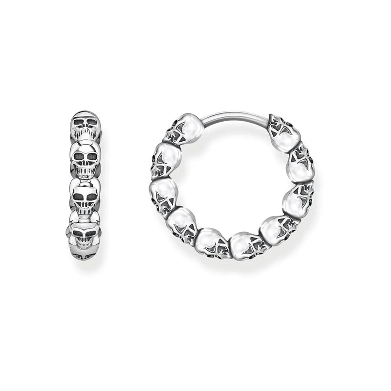 Thomas Sabo Hoop Earrings Skulls TCR619