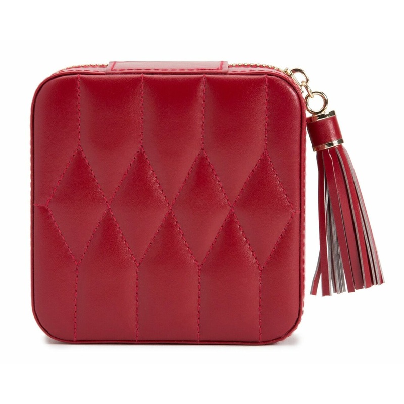 Wolf Caroline Zip Travel Case Red 329972