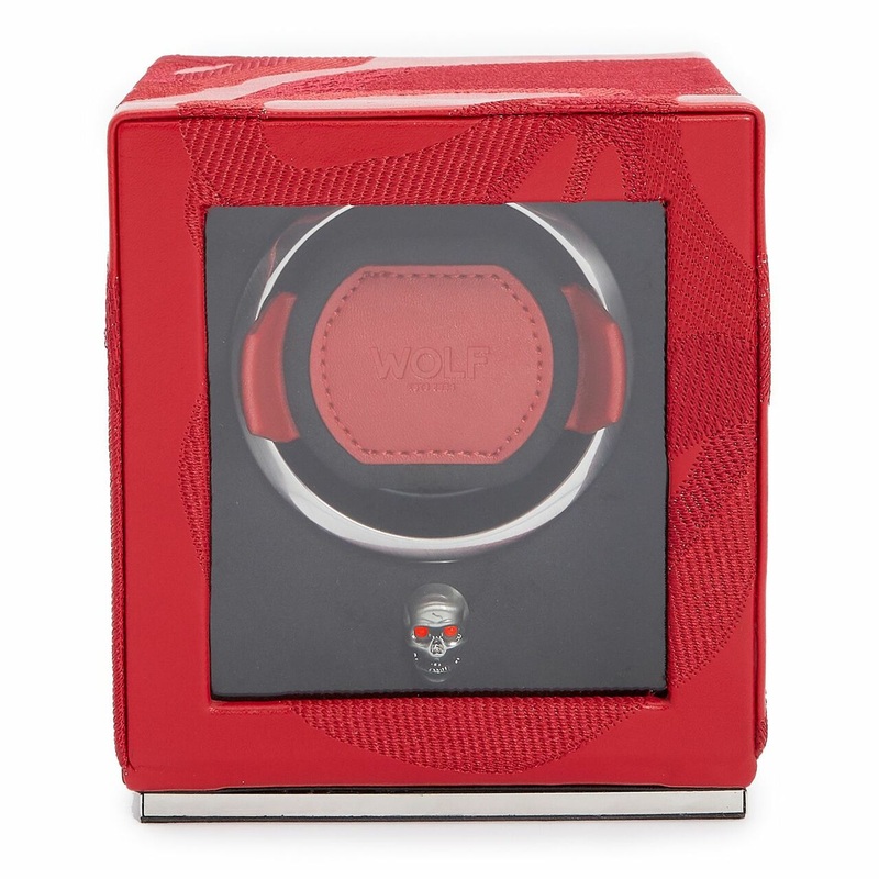 Wolf Memento Mori Cub Watch Winder Red 493172