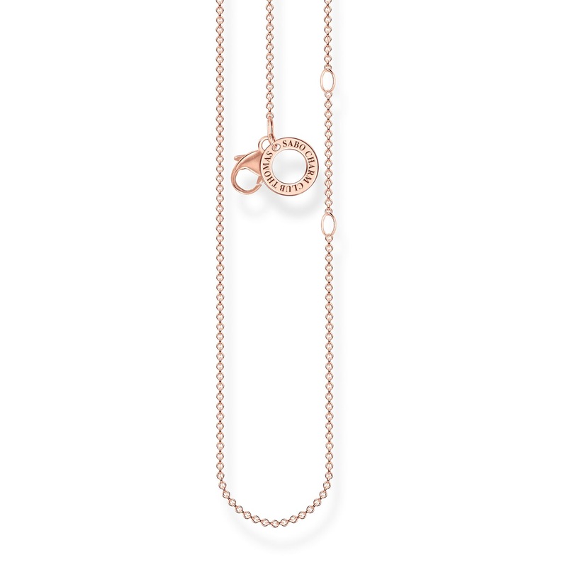 Thomas Sabo Charm Necklace Rose Gold