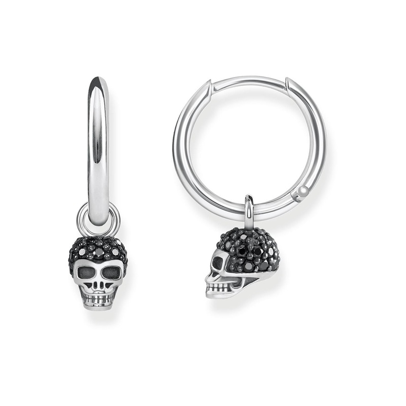 Thomas Sabo Hoop Earrings “Skull”