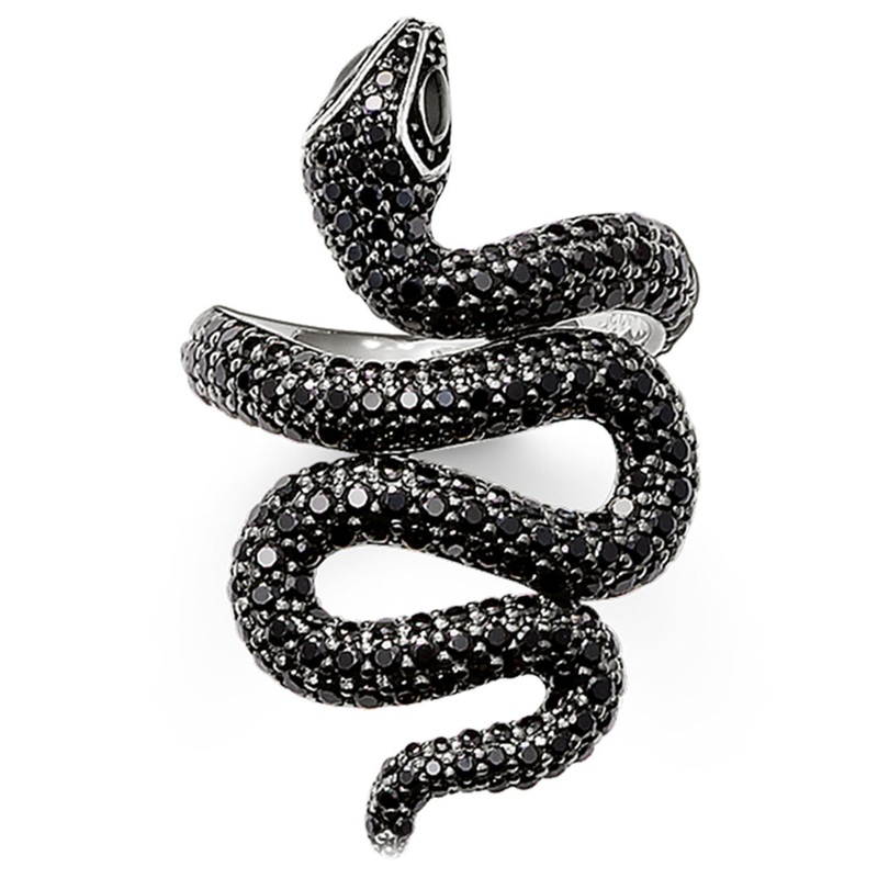 Thomas Sabo Ring “Black Snake Pave”