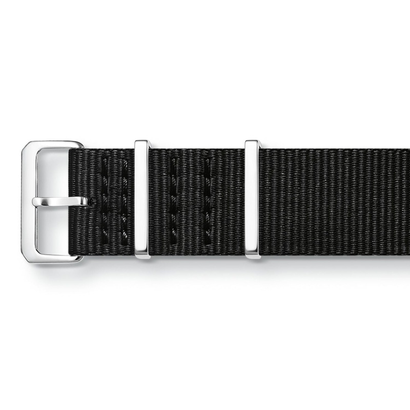 Thomas Sabo Watch Band “Code TS Nato Black”