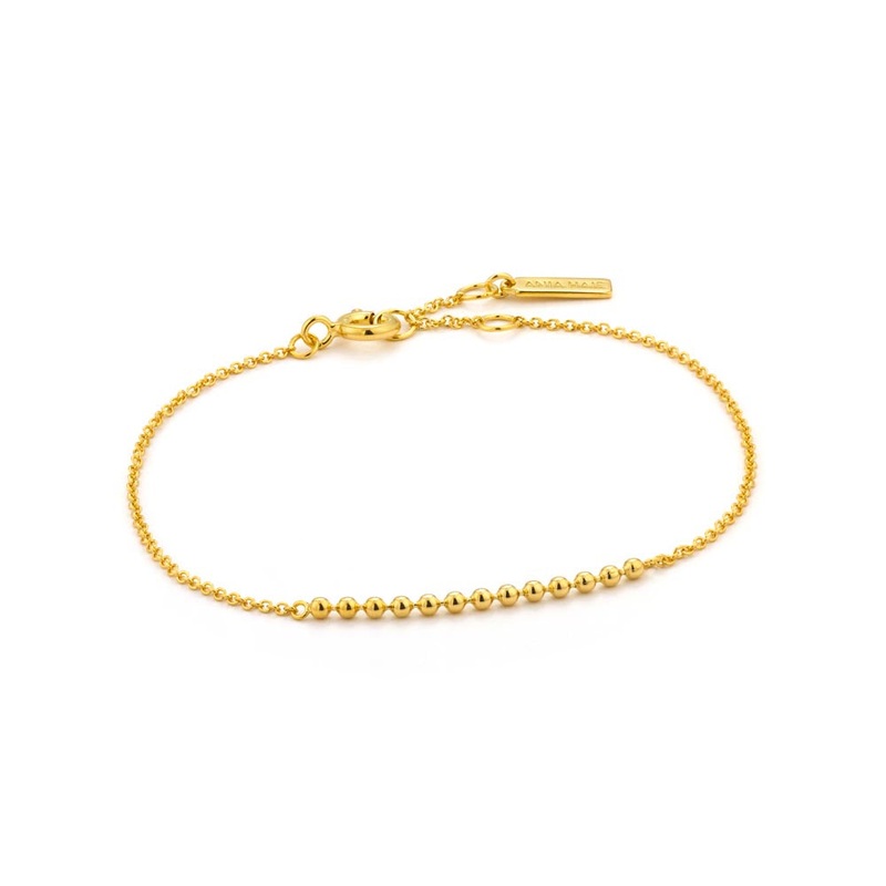 Ania Haie Modern Multiple Balls Bracelet – Gold
