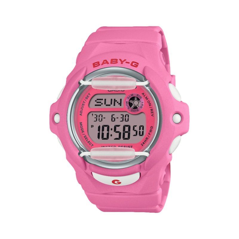 Baby-G BG-169 Series Pink Dial Pink Resin Band Watch BG169CH-4D
