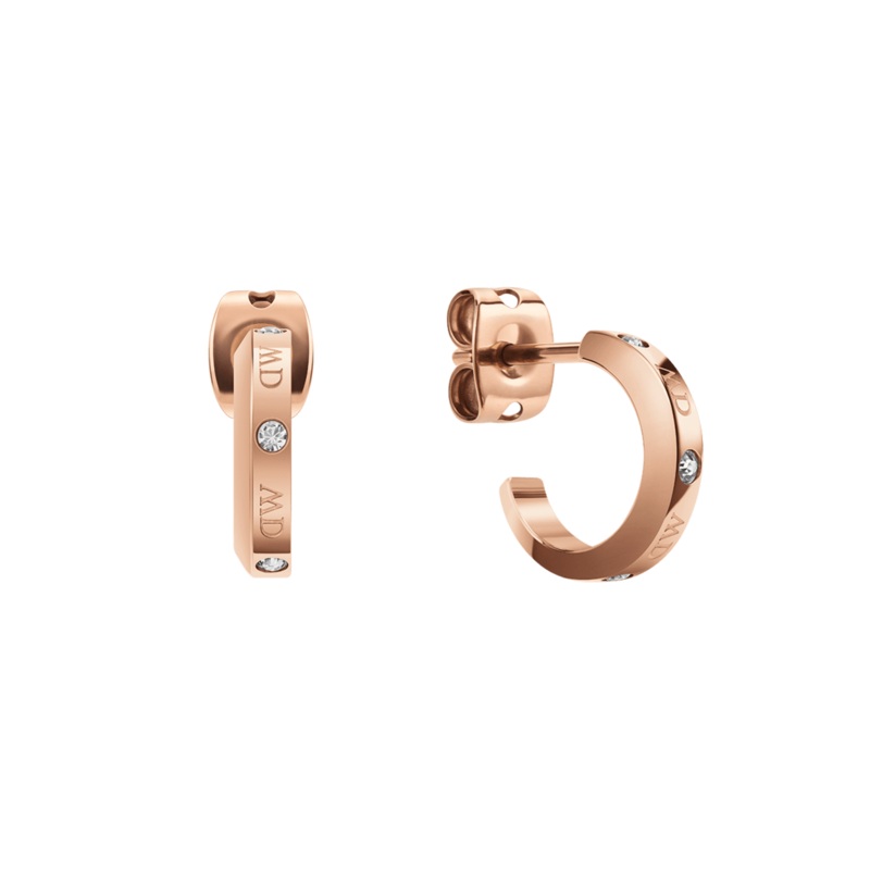 Classic Lumine Rose Gold Earrings DW00400349