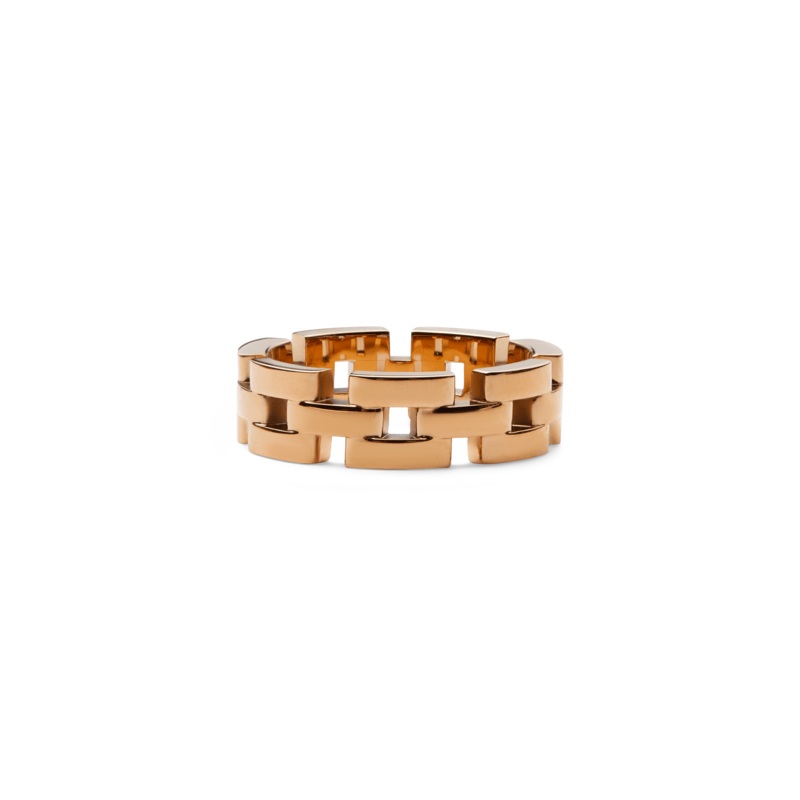 Daniel Wellington 3-Link Ring Rose Gold