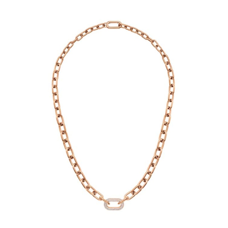 Daniel Wellington Crystal Link Necklace RG
