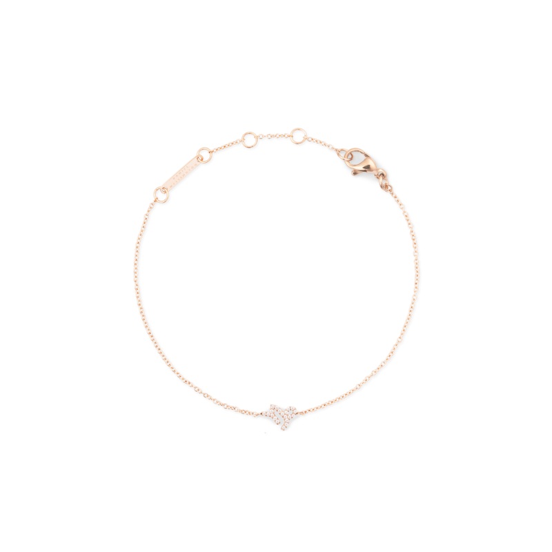 Daniel Wellington Crystal Zodiac Chain Bracelet Rose Gold