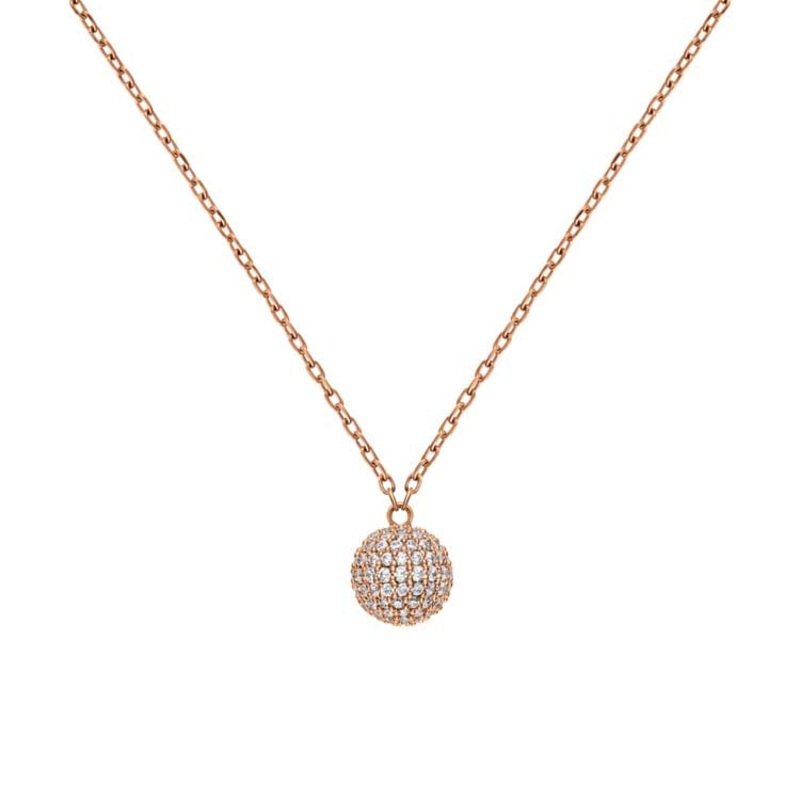 Daniel Wellington Pav Necklace RG