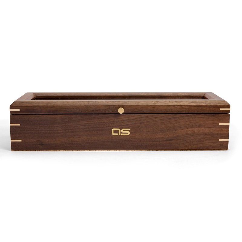Wolf Analog/Shift Flatiron II 5-Piece Watch Box