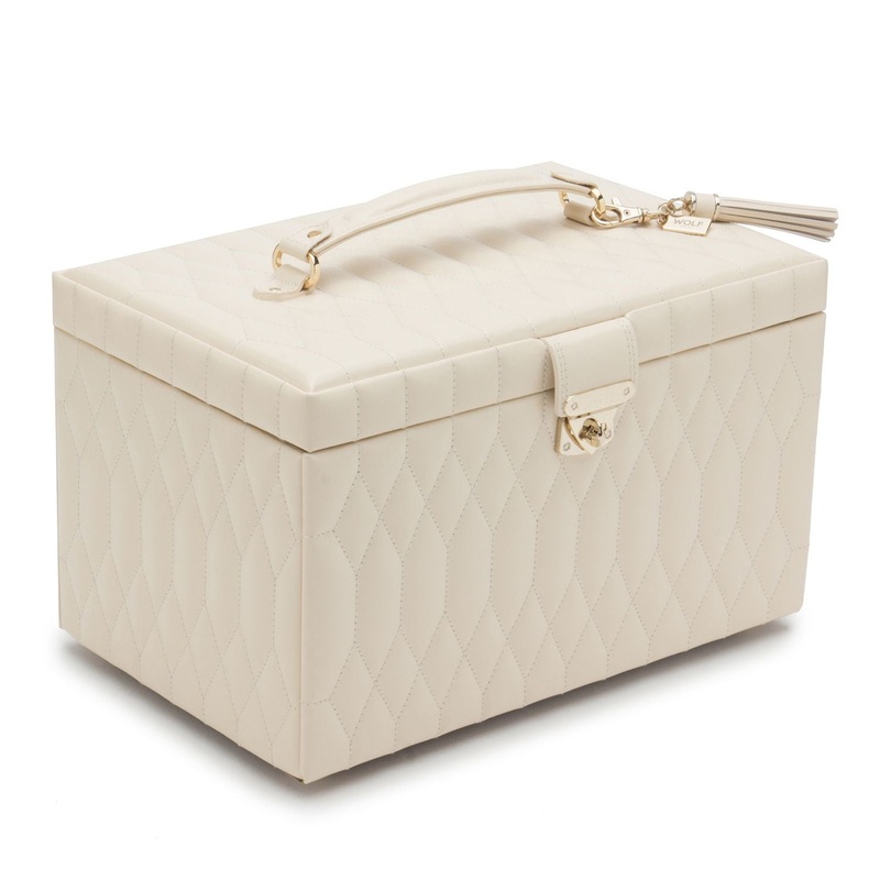 Wolf Caroline Large Jewellery Case