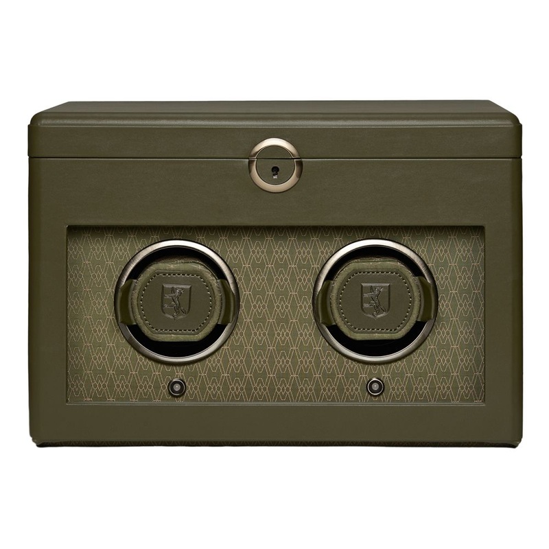 Wolf Earth Double Olive Watch Winder 190441