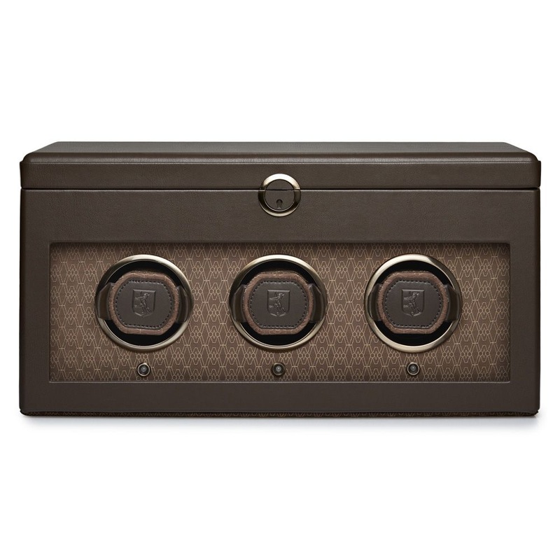 Wolf Earth Triple Watch Winder 190506