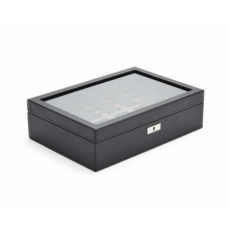 Wolf Roadster 10 PC Watch Box Black 477556