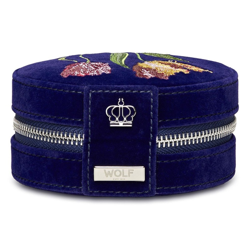 Wolf Royal Asscher Round Jewelry Zip Case 394002