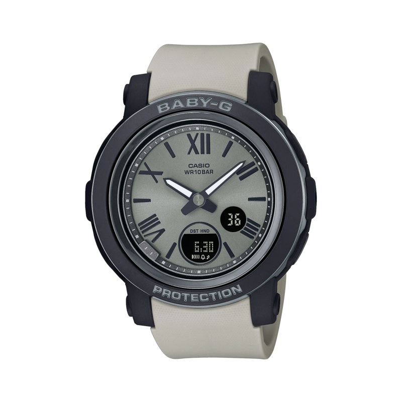 Baby-G Digital Analog White Resin Band Watch BGA290-8A