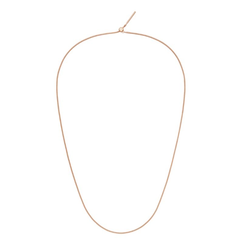 Daniel Wellington Charms Snake Rose Gold Necklace DW00400398