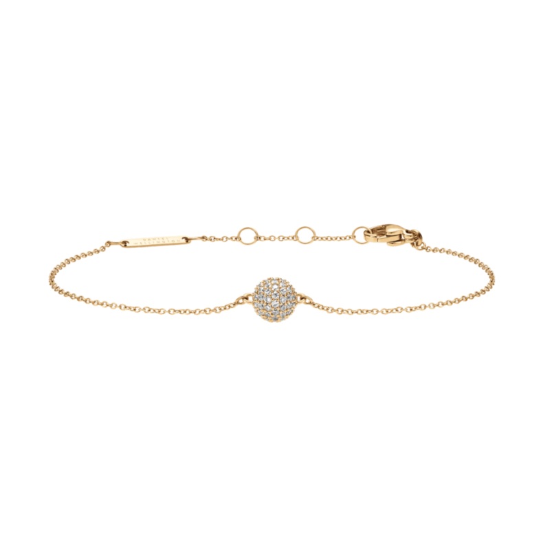 Daniel Wellington Pav Crystal Pendant Gold Bracelet DW00400641
