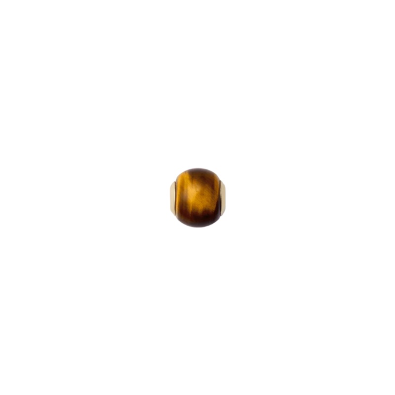 Daniel Wellington Tiger Eye Orb Gold Charm DW00401465