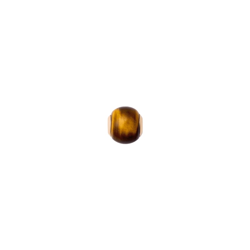 Daniel Wellington Tiger Eye Orb Rose Gold Charm DW00401464
