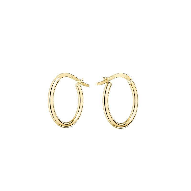 Rosefield Large Hoops Gold Earrings JELHG-J583