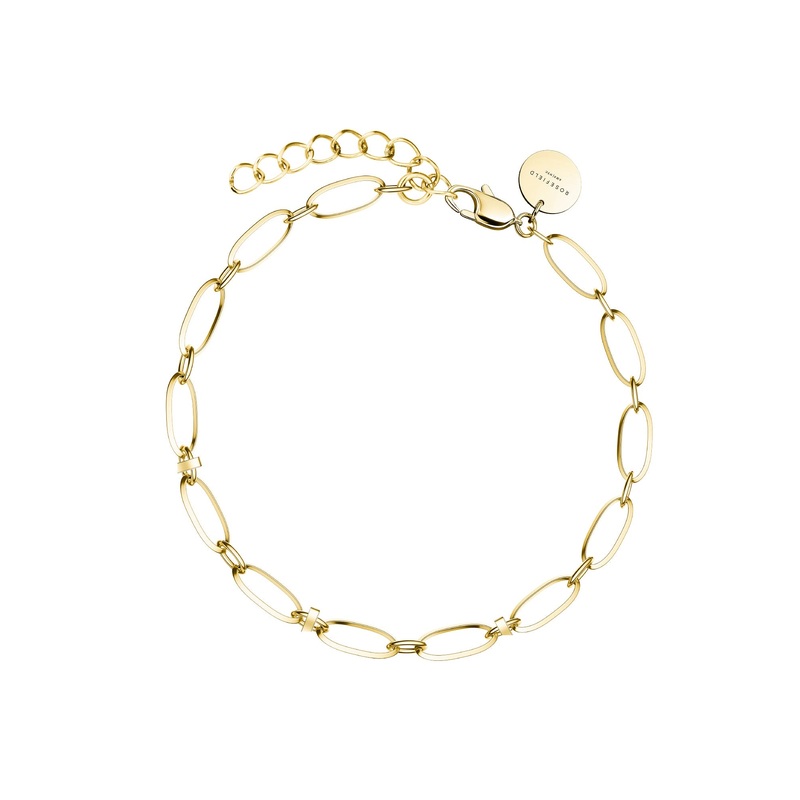Rosefield Oval Gold Bracelet JBOLG-J540