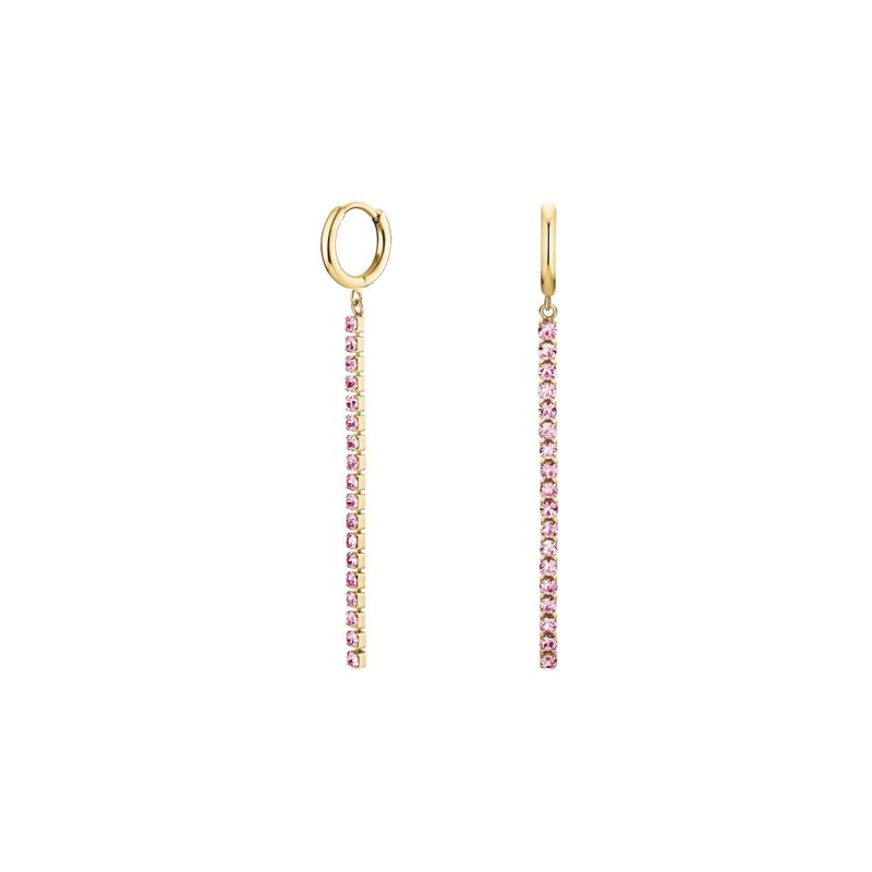 Rosefield Tennis Light Rose Gold Earring JETRG-J917