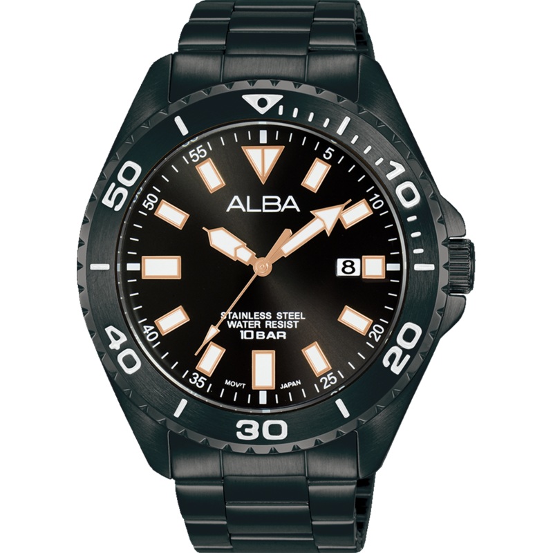 Alba Active Sports Stainless Steel Mens Watch AS9Q37X