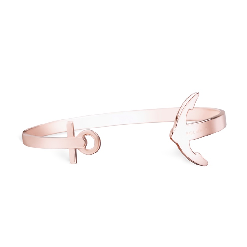 Paul Hewitt Ancuff Rose Gold Bracelet – S