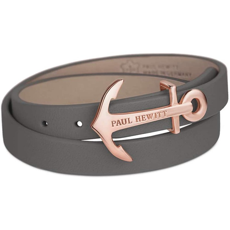 Paul Hewitt North Bound Rose Gold / Grey Bracelet – S