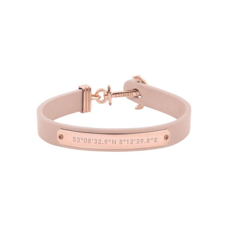Paul Hewitt Signum Female Coordinates Rose Gold / Nude Bracelet – L