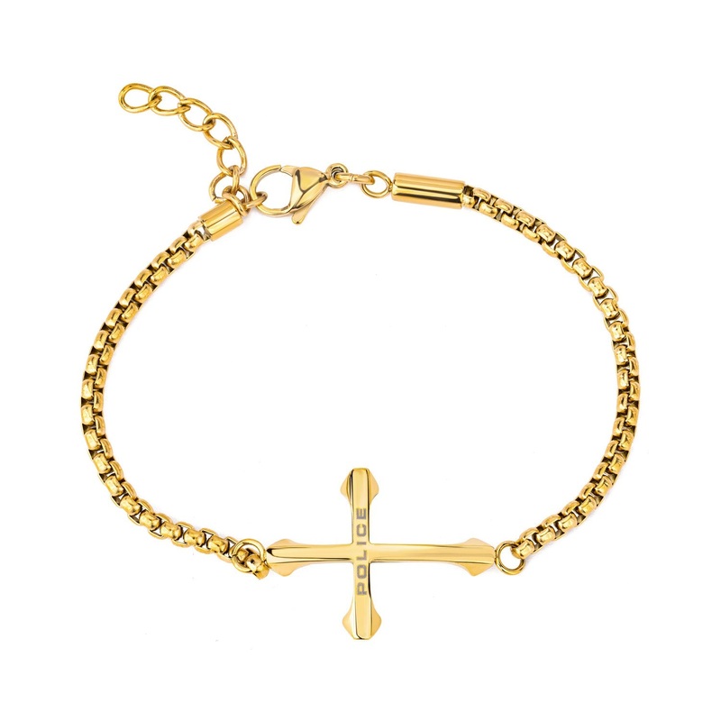 Police Die-Cut Men’s Bracelet