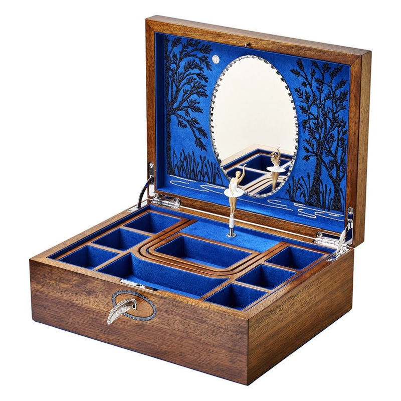 Wolf Ballet Musical Jewellery Box 190th anniversary limited edition “Swan Lake” 190106