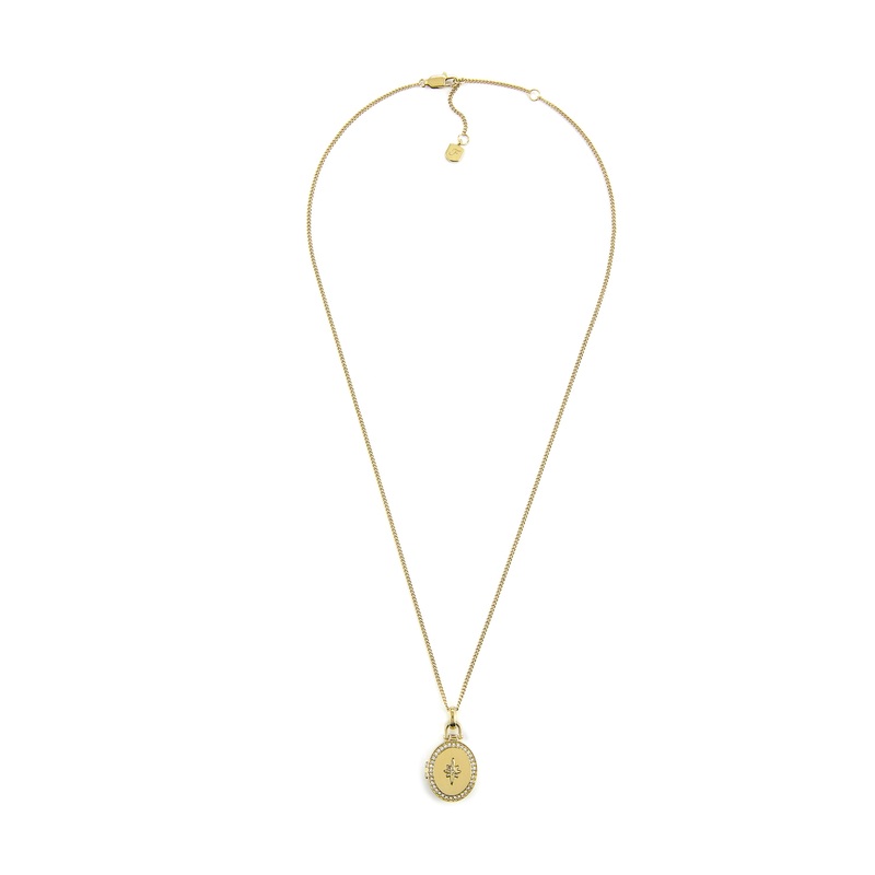 Fossil Jewelry Gold Necklace JF04735710