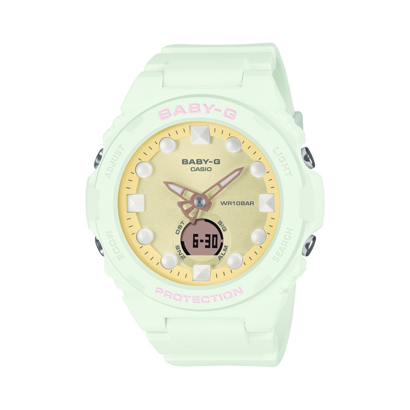 BABY-G DUO Holographic Green Resin Band Watch BGA320FH-3A